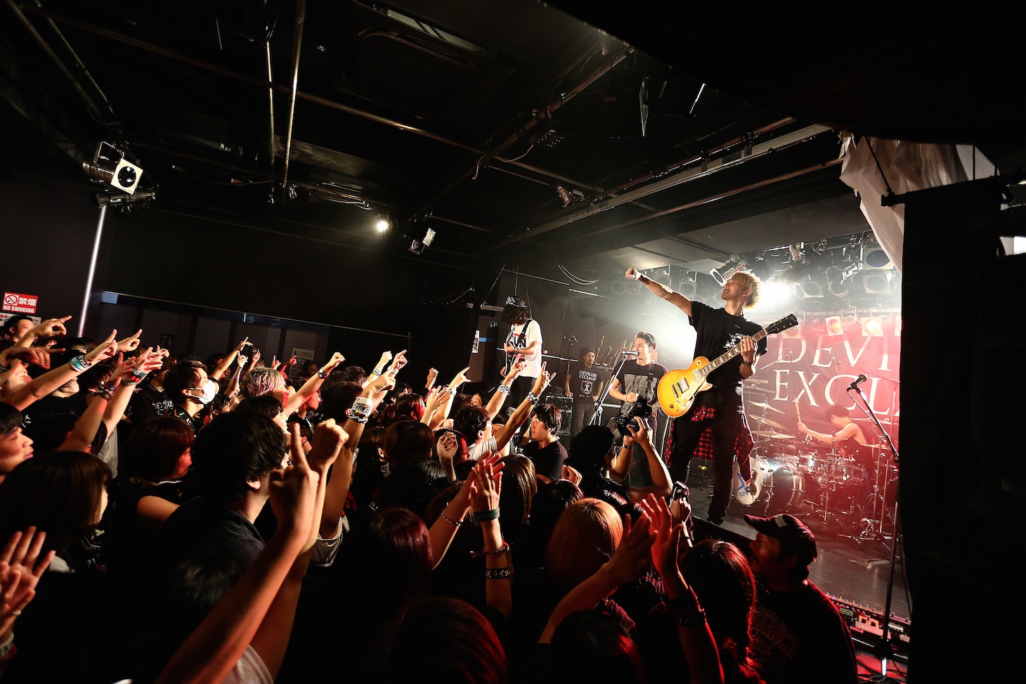 「Deviluse EXCLAIM episode1」でのSWANKY DANKのライブの様子。（Photo by Kohei Suzuki）