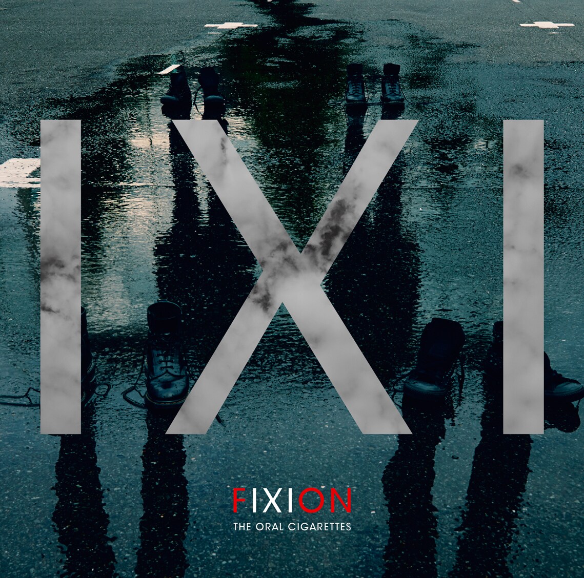 THE ORAL CIGARETTES「FIXION」通常盤ジャケット - THE ORAL