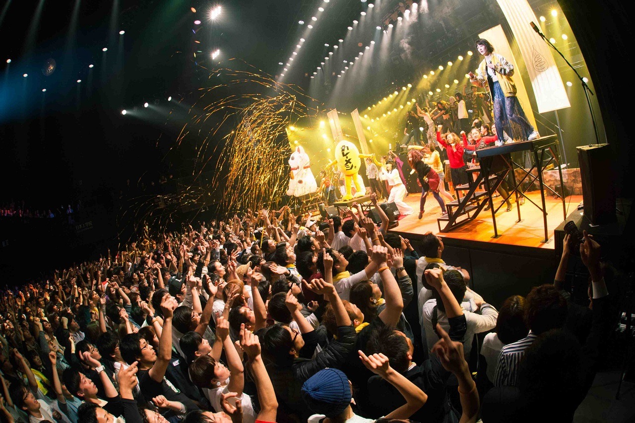 水曜日のカンパネラ「ワンマンライブツアー『ジパング』」東京・赤坂BLITZ公演の様子。（撮影：雨宮透貴）