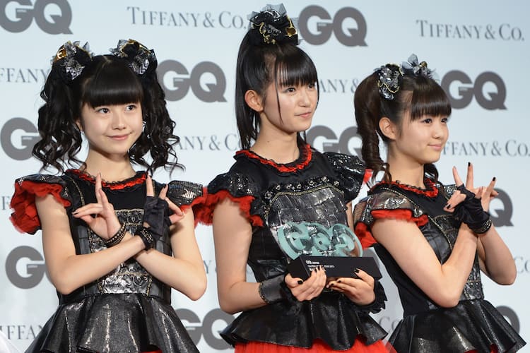 唯一無二の女性に」BABYMETAL、「GQ Men of the Year」特別賞を受賞 