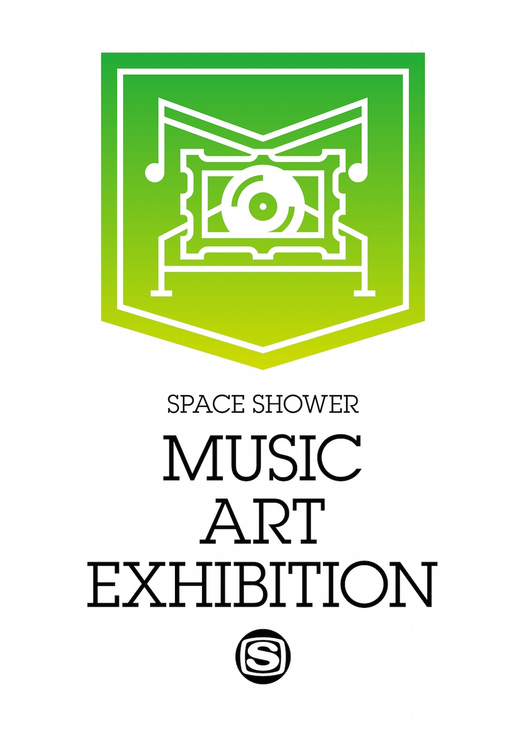 「SPACE SHOWER MUSIC ART EXHIBITION」ロゴ