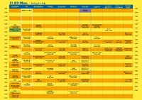 「下北沢にて」タイムテーブル