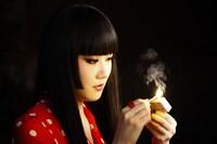 「ラブレター燃ゆ」MV撮影の様子。