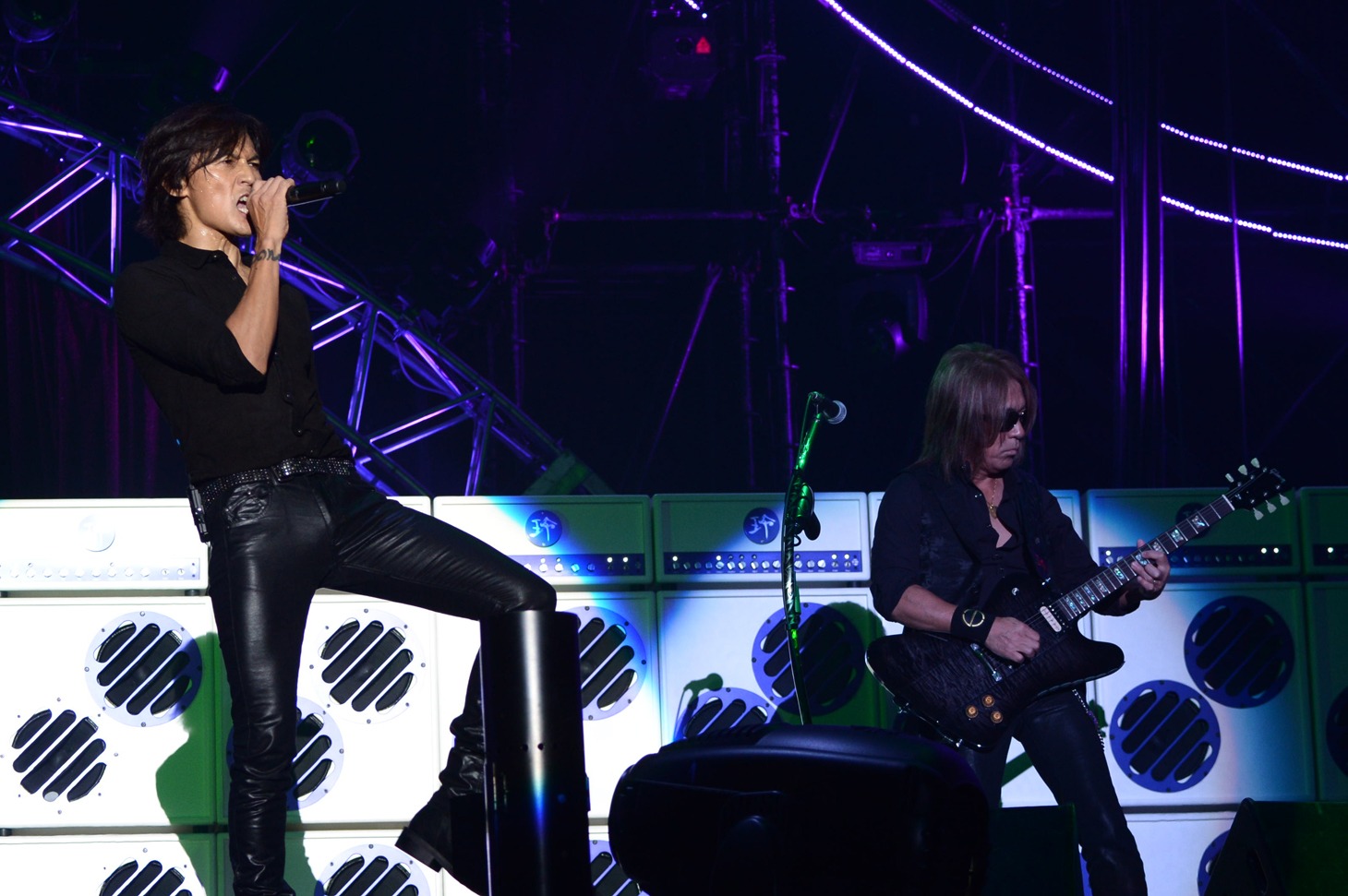 B'z（撮影：達川範一）
