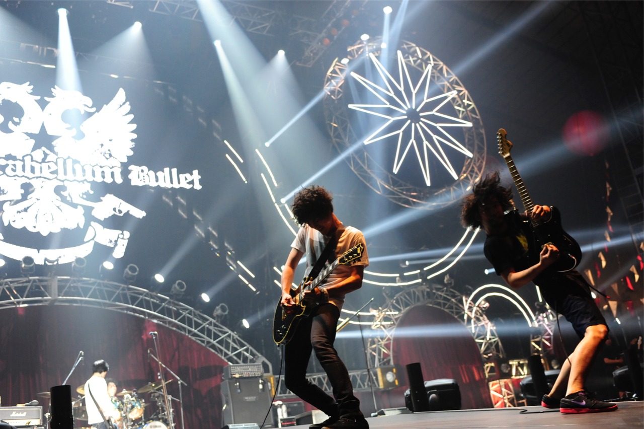 9mm Parabellum Bullet (c)テレビ朝日ドリームフェスティバル2015