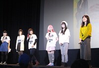 「女の子よ死体と踊れ」舞台挨拶の様子。