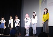 「女の子よ死体と踊れ」舞台挨拶の様子。