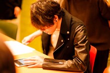 小倉誠司（Dr）（撮影：上飯坂一）