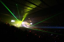 X  JAPANのライブの様子。 (c)テレビ朝日ドリームフェスティバル2015