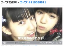 生ハムと焼うどんによる11月24日実施のツイキャスの模様。