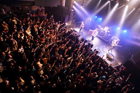 「Brian the Sun『シュレディンガーの猫』リリースツアー『マタタビ ツアー 2015→2016』」初日公演の様子。 （Photo by Mami Naito）