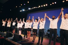 「Nao Yoshioka Rising Japan Tour 2015 -Living Our Dreams」東京・イイノホール公演の様子。 （Photo by Tsuneo Koga）