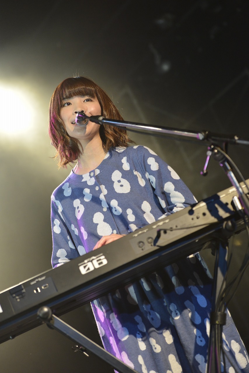 蒼山幸子（Vo, Key）（Photo by AZUSA TAKADA）