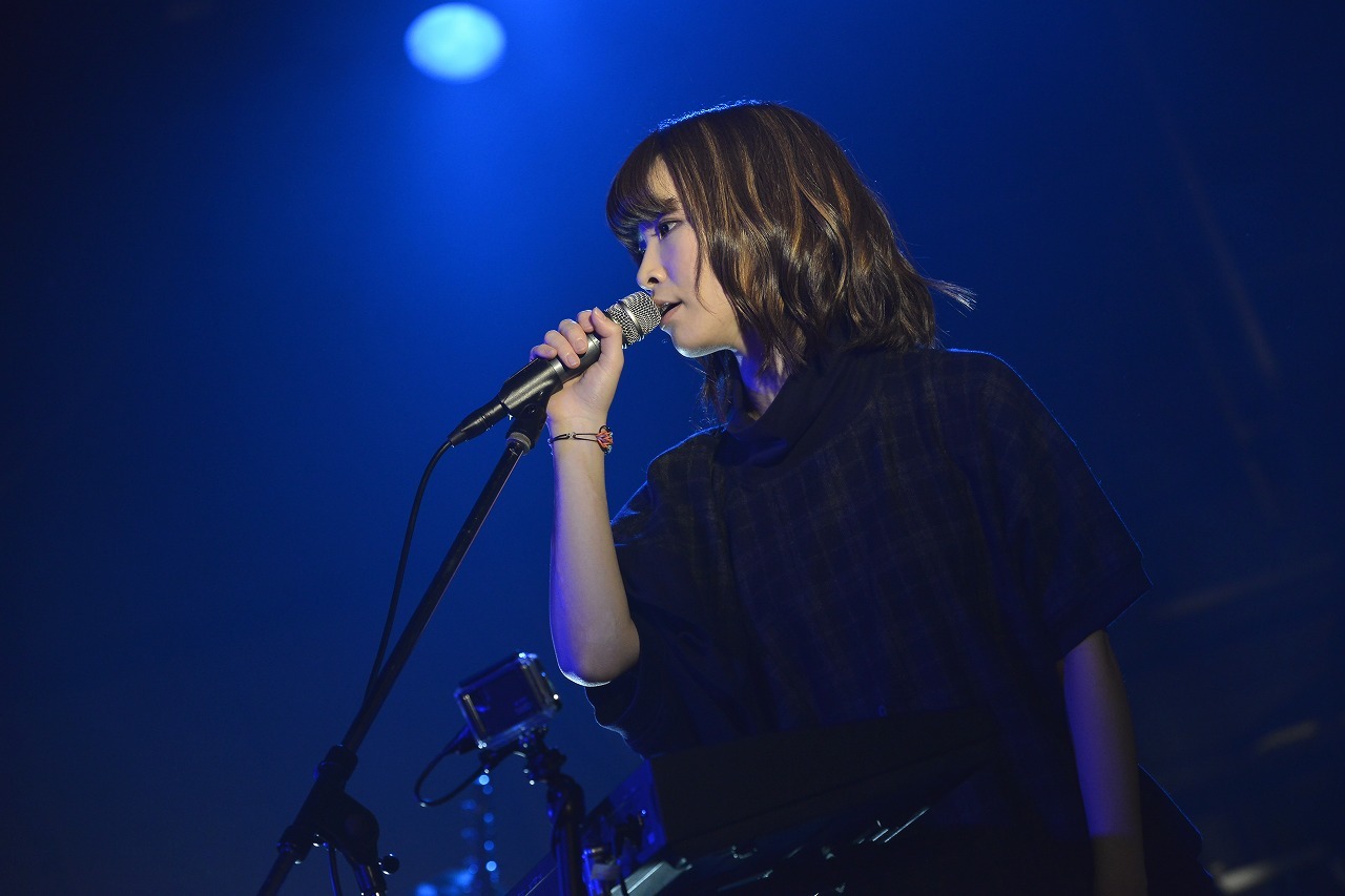 蒼山幸子（Vo, Key）（Photo by AZUSA TAKADA）