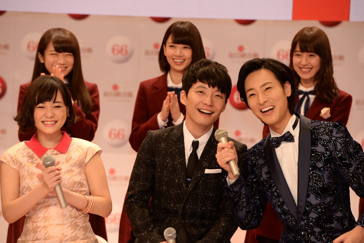 涙あり笑いありモノマネあり 歓喜の第66回紅白出場者会見 音楽ナタリー