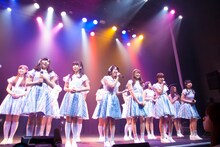 LinQ「FRONTIER～LinQ 第三楽章～」発売記念ライブの様子。（写真提供：ジョブ・ネット）
