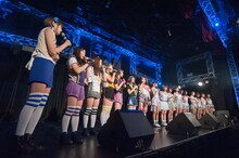 「PiiiiiiiN 夢への試練 3番勝負！ ～GEM編～」MCの様子。