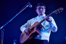 堀込高樹（Vo, G）（撮影：立脇卓）