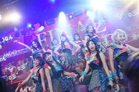 THE INNER MUSCLE Vol.1 第2部「アップアップガールズ（仮）対バン」の様子。