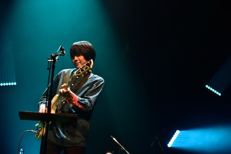 山内総一郎(Vo, G)(撮影:河本悠貴)