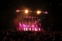 「Little Glee Monster LIVE TOUR 2015 ～リトグリ、秋のガオッとオールJAPAN!!～」EX THEATER ROPPONGI公演の模様。（写真提供：ソニー・ミュージックレコーズ）