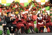 CS放送TBSチャンネル1「乃木坂46えいご(のぎえいご)クリスマス60分SP」公開収録の様子。