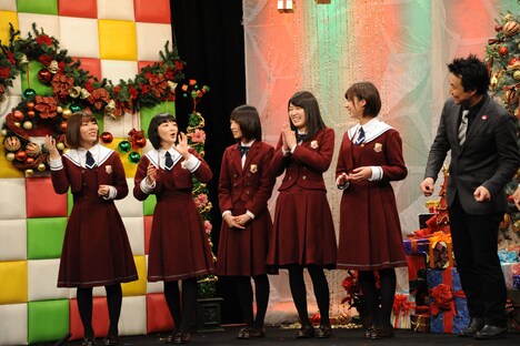 CS放送TBSチャンネル1「乃木坂46えいご(のぎえいご)クリスマス60分SP」公開収録の様子。