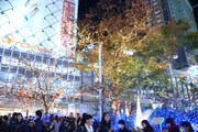 渋谷ハチ公前広場 イルミネーション