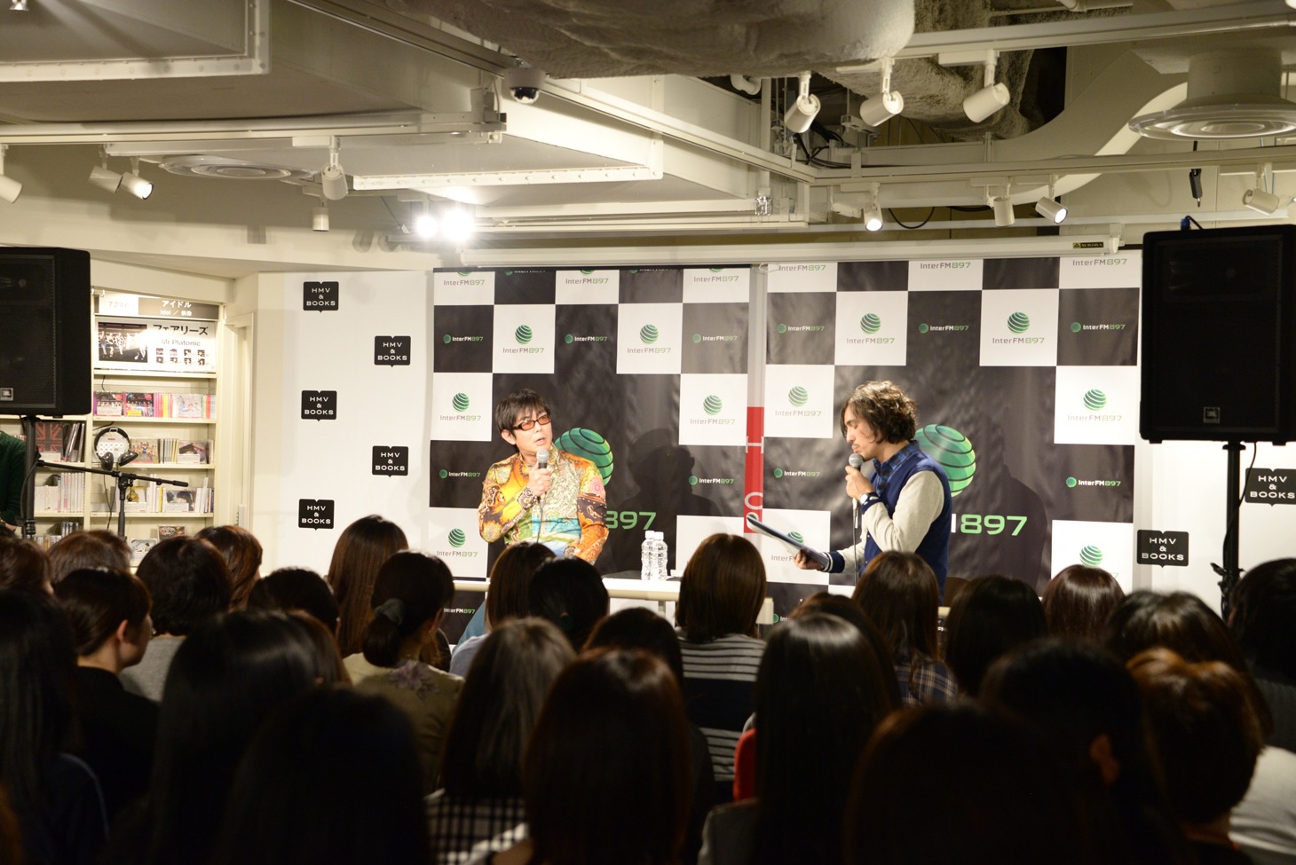 InterFM897「『MUSICK』Special」公開収録の様子。