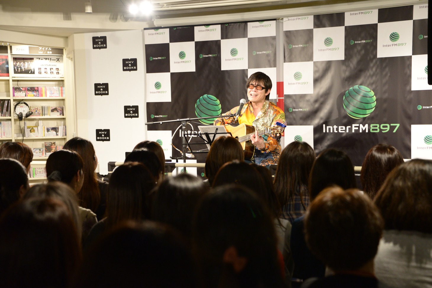 InterFM897「『MUSICK』Special」公開収録の様子。