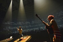 グッドモーニングアメリカ「挑戦 第七夜」の様子。（撮影：佐藤広理）