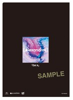 [Alexandros]「Girl A」応募特典B賞 クリアファイルデザイン（裏）