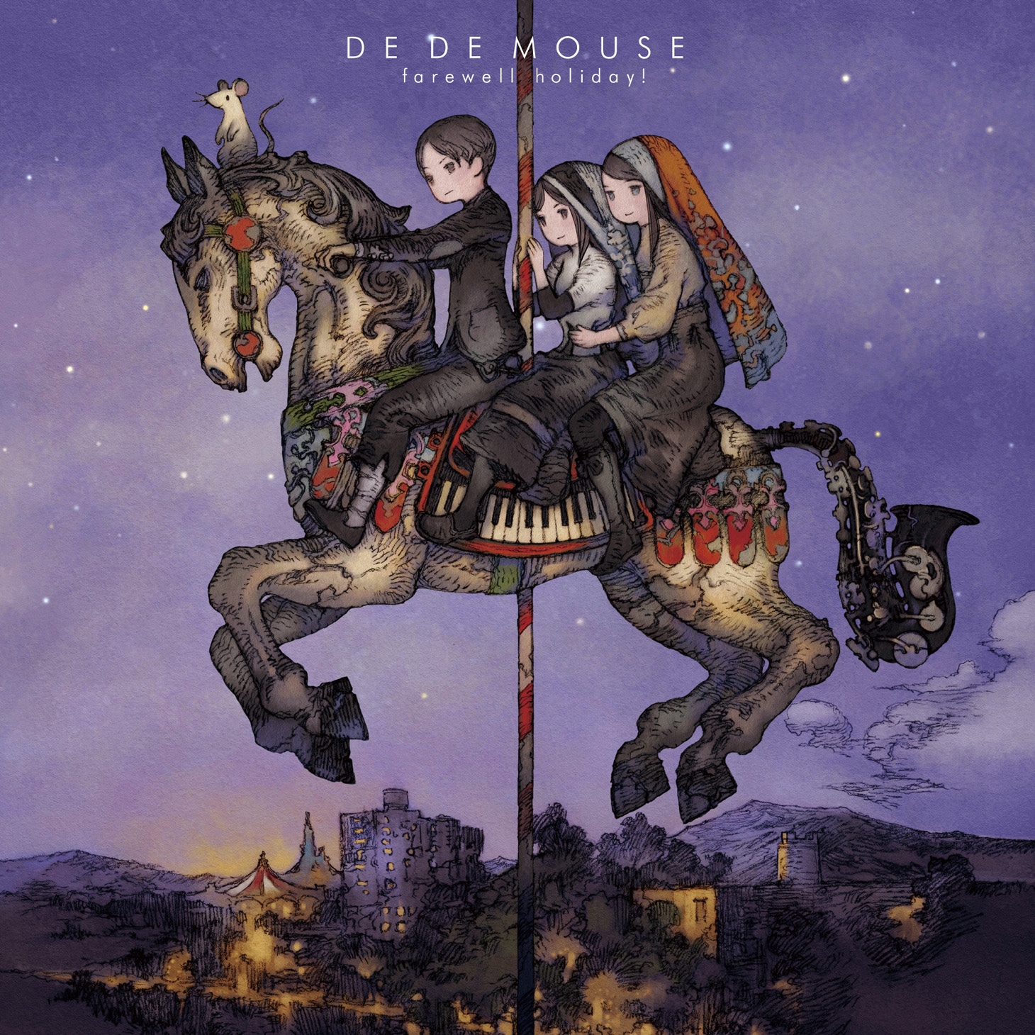 DE DE MOUSE「farewell holiday!」ジャケット