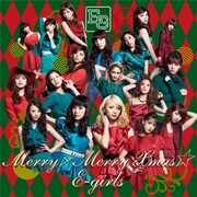 E-girls「Merry × Merry Xmas★」CDジャケット