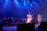 「本間祭2015 ～これがホンマに本間の音楽祭～」の様子。（ともにももいろクローバーZ）（撮影：岩橋仁子）