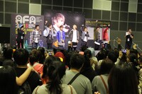 ジュノン・スーパーボーイ・アナザーズ「Anime Festival Asia Singapore 2015」出演時の様子。(c) JUNON SUPERBOY ANOTHERS PROJECT