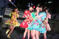 突然のデイリーランキング発表に慌てるときめき▽宣伝部。（撮影：笹森健一）