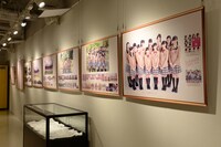 「さくら学院 5th Anniversary ミュージアム」の様子。