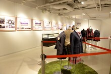 「さくら学院 5th Anniversary ミュージアム」の様子。