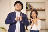 HIPPY（左）と板野成美（右）。