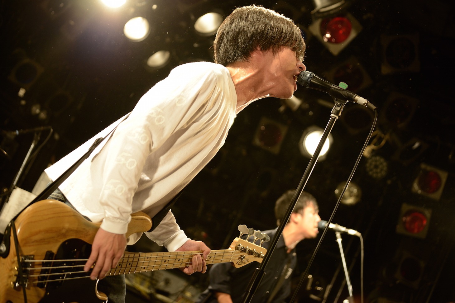 庵原将平（Vo, B）（撮影：半田安政[showcase]）