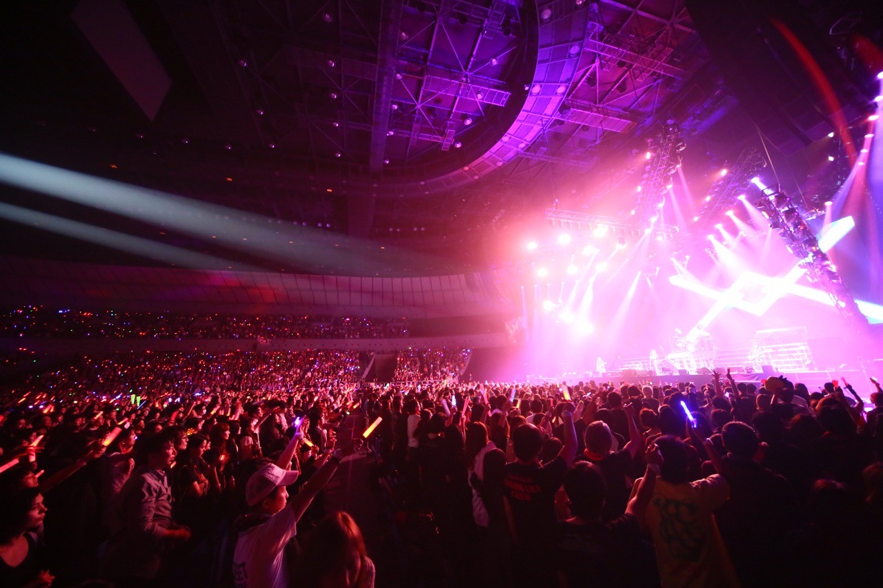 X JAPANのライブの様子。（写真提供：Japan Music Agency）