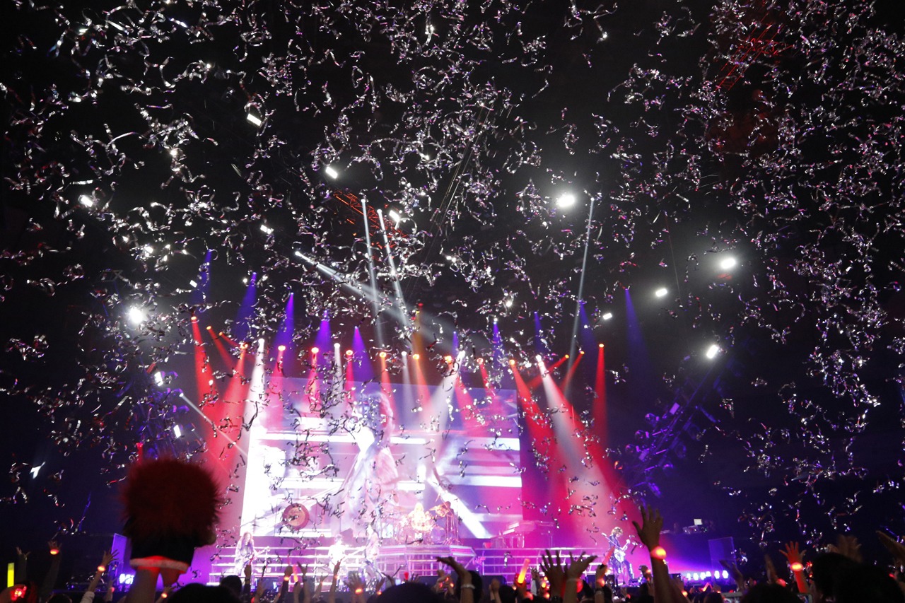 X JAPANのライブの様子。（写真提供：Japan Music Agency）