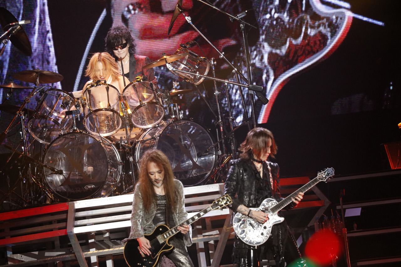 X JAPANのライブの様子。（写真提供：Japan Music Agency）