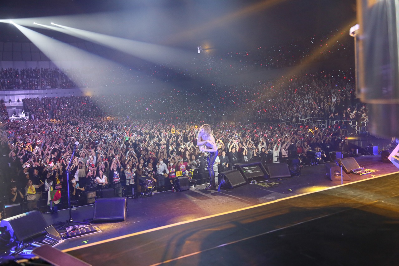 X JAPANのライブの様子。（写真提供：Japan Music Agency）