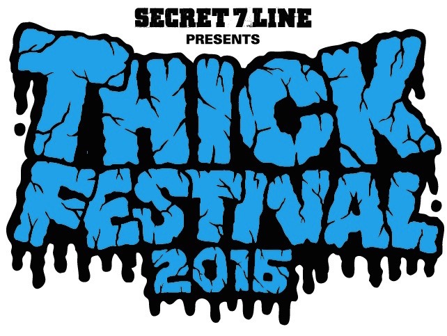 「THICK FESTIVAL 2016 “Shinji is still drinking!!”」ロゴ