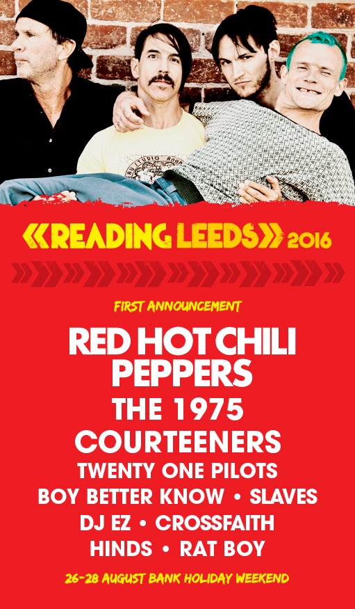 「Reading & Leeds Festivals 2016」第1弾アーティストラインナップ