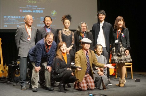 「第21回函館港イルミナシオン映画祭」の様子。