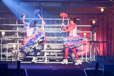 petit milady「キュートでポップなトゥインクル級王座決定戦！～スキ キライ キライ 大スキ▽～」の様子。