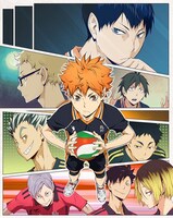 「ハイキュー!! セカンドシーズン」キービジュアル (c)古舘春一 / 集英社・「ハイキュー!! セカンドシーズン」製作委員会・MBS